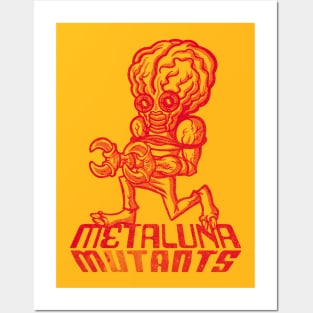 Metaluna Mutants (red) Posters and Art